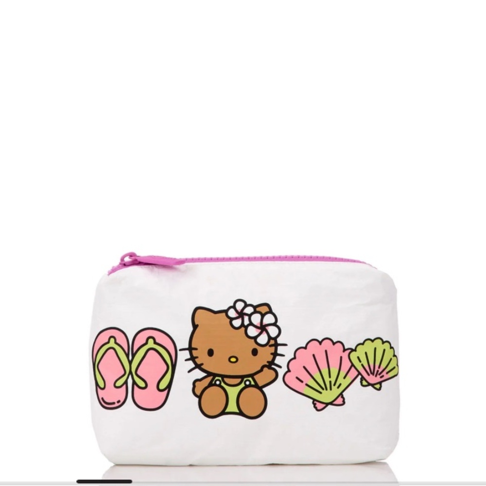 ALOHA Collection X Hello Kitty Mini Pouch Hawaii Exclusive NEW